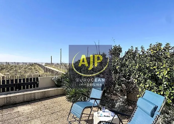 Appartement Oceanides - Face A L'ocean, De Plain-pied, Pour 2 A 4 Personnes Mae-0601 *